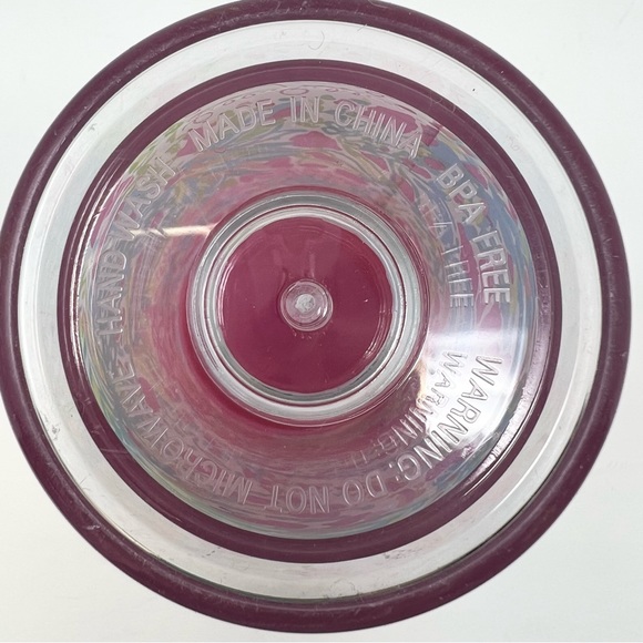 Lilly Pulitzer Plastic Drink Tumbler with Lid Classic Preppy Colorful Pattern - Picture 5 of 5